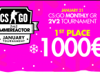 Vinn €1000 i vår CS:GO-turnering i januari