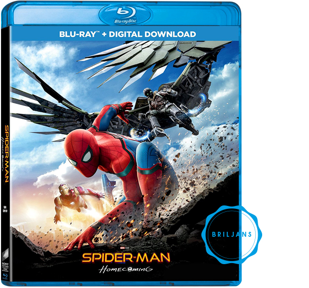 Spider-Man: Homecoming på Blu-ray